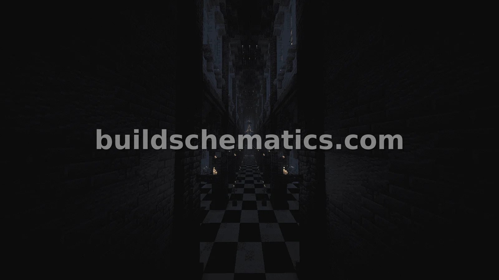 Fantasy Gothic Cathedral Architectural Build — view 2