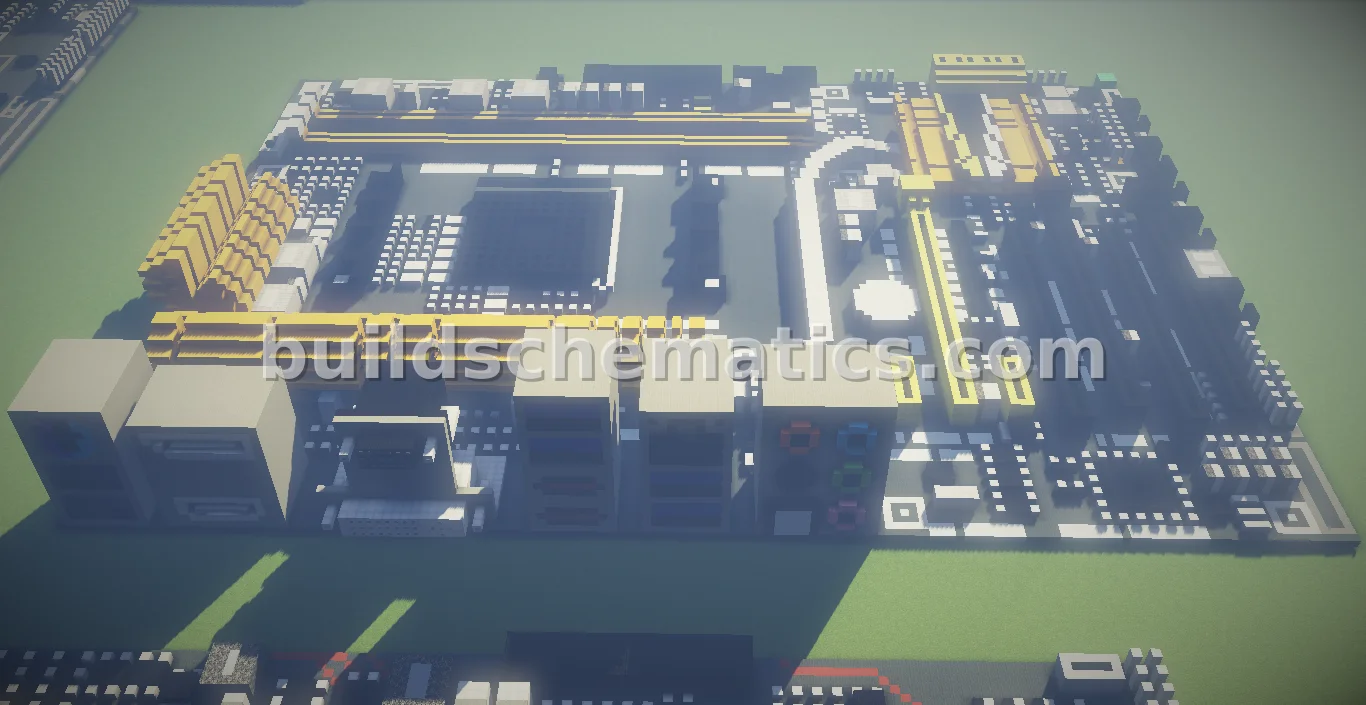 ASUS A88X-PRO Motherboard Pixel Art — view 2
