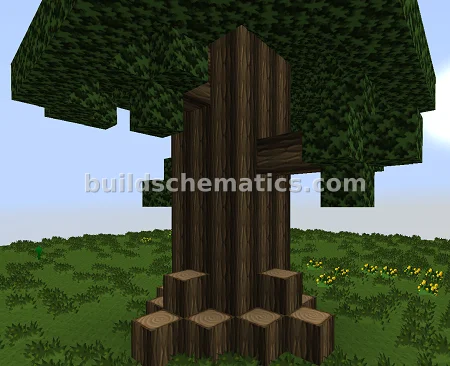 Large Oak Tree Structure