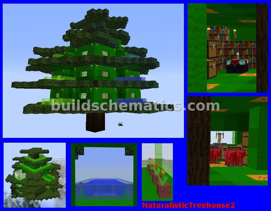 Naturalistic Wool Treehouse