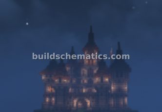 Large Mountain Castle Structure