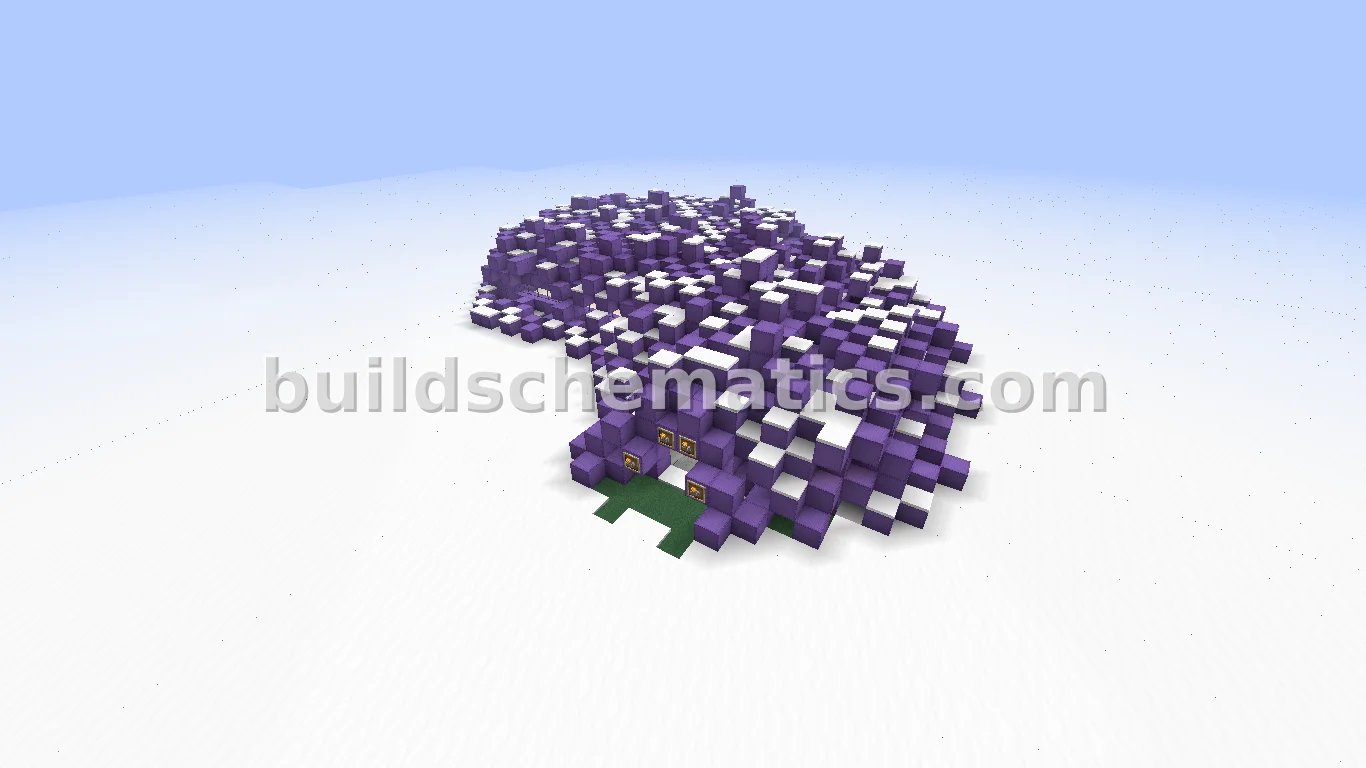 Purple Wool Mountain Secret Base