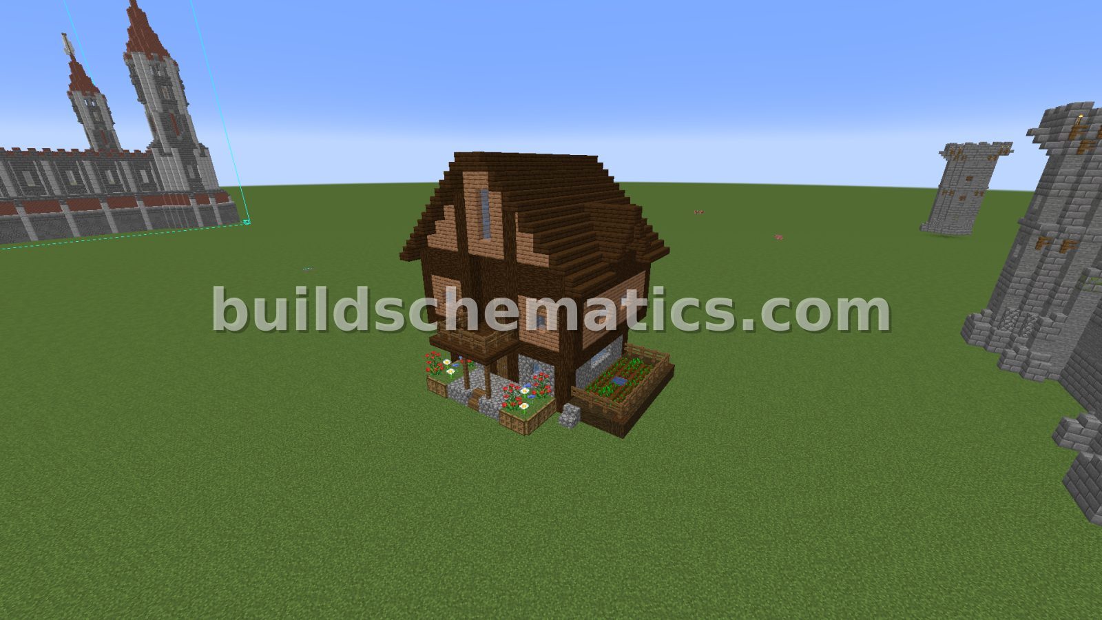 Medieval Fortress Village House