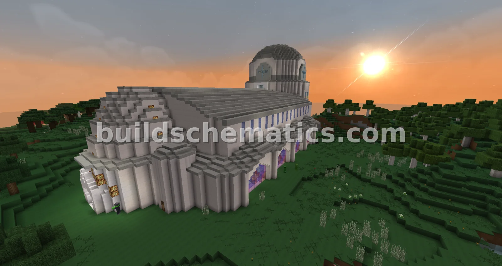 Christmas Church Structure