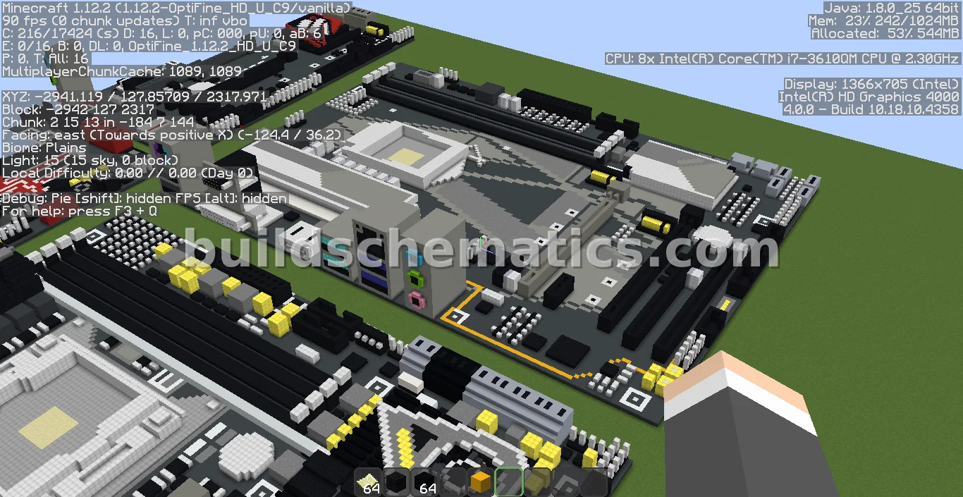 ASUS H370-PLUS Motherboard Pixel Art