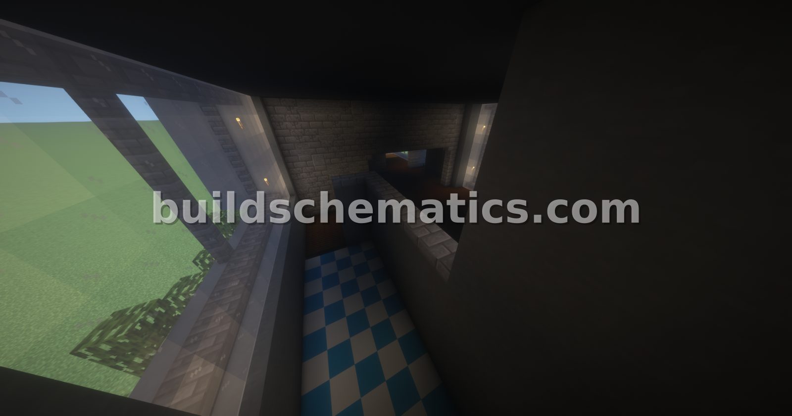 Modern Architectural House Shell Without Interior — view 3