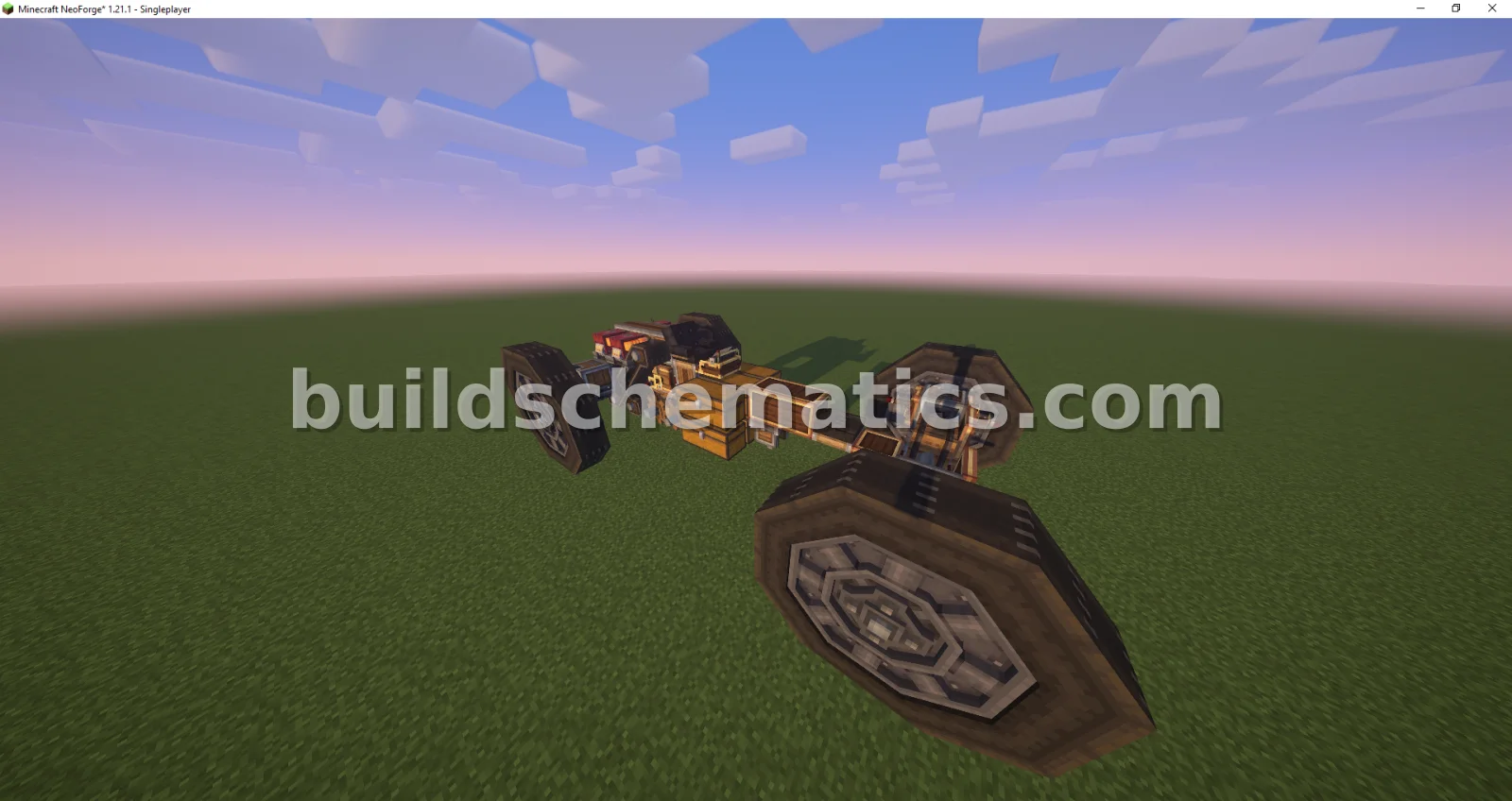 Large Cargo Truck for Minecraft