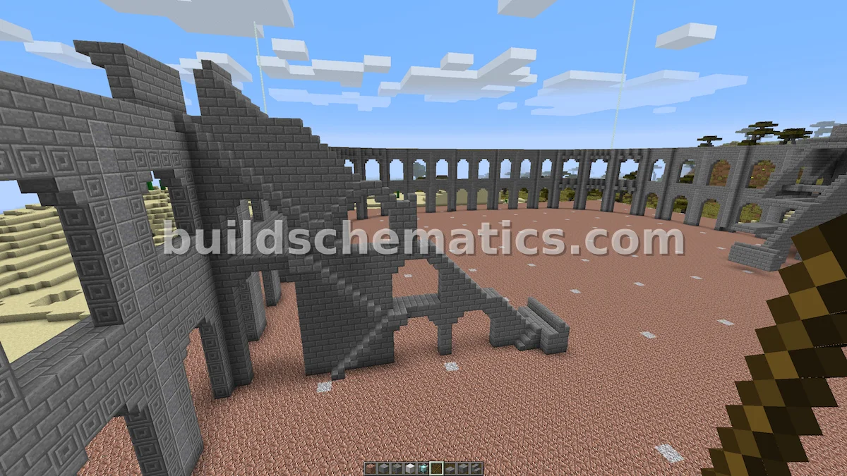 Roman Style Arena Structure — view 2