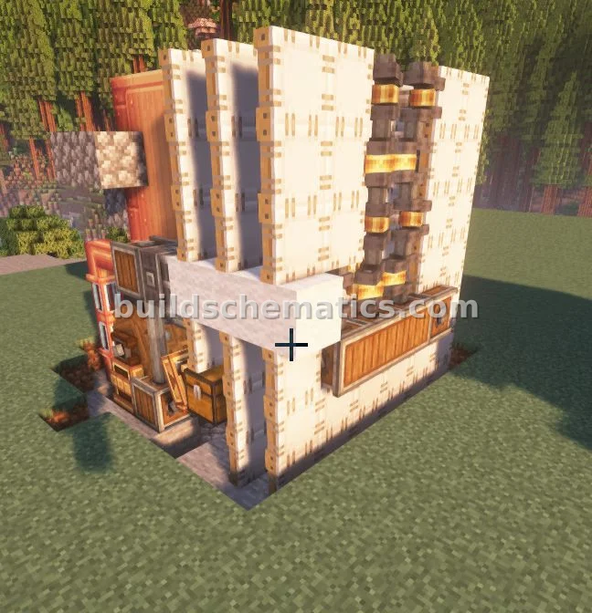 Compact Steam Engine - 255 Blocks