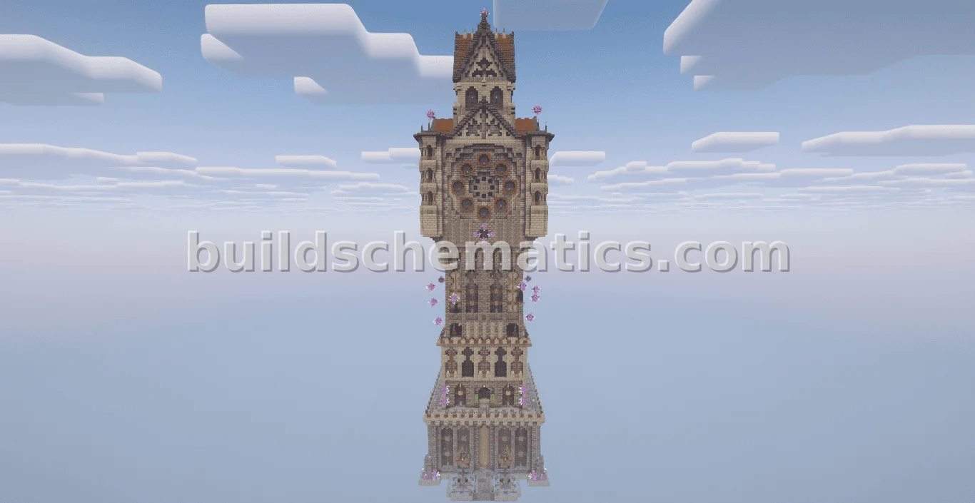 Mystical Amethyst Crystal Tower — view 2