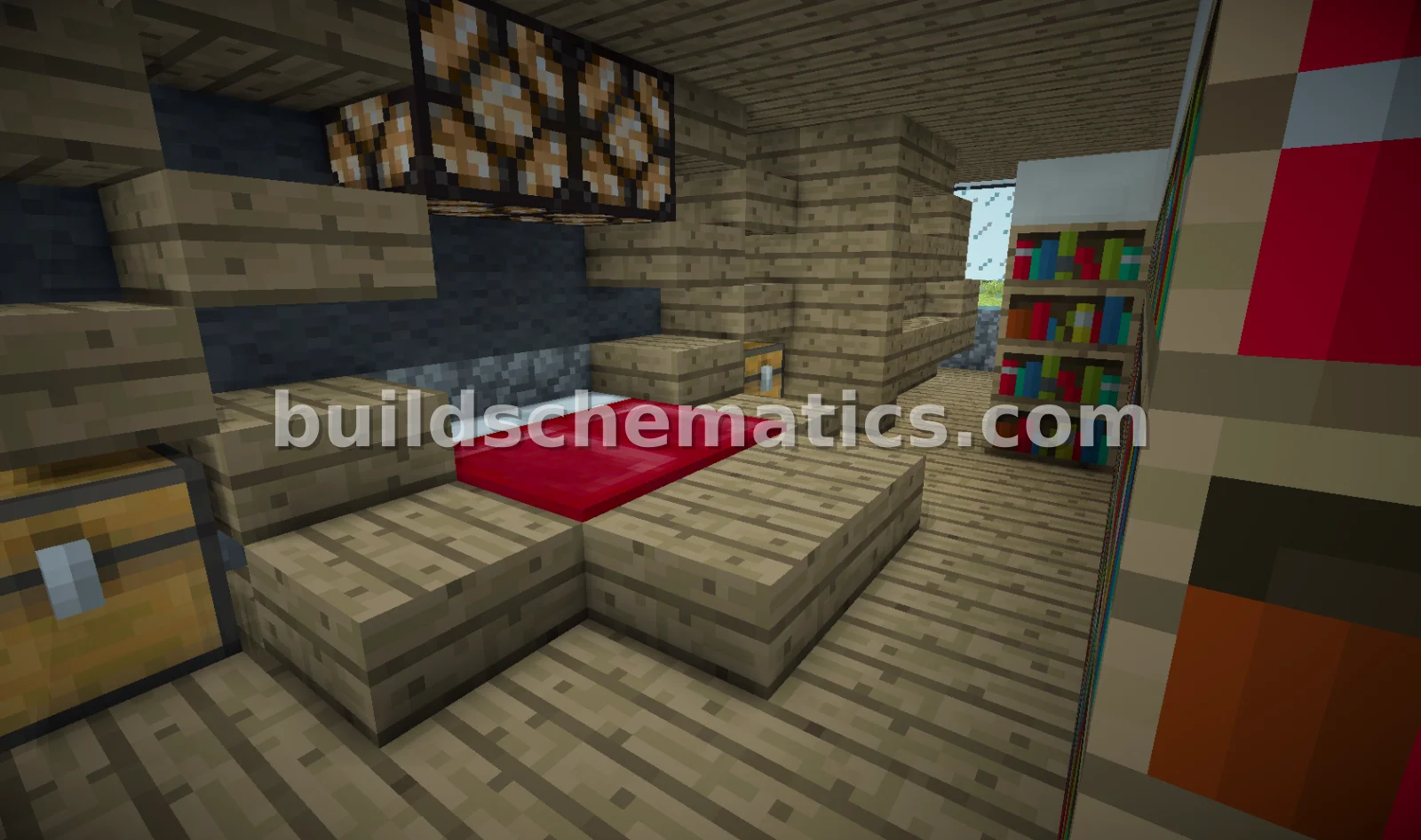 Small Modern House with Redwood Forest — view 3