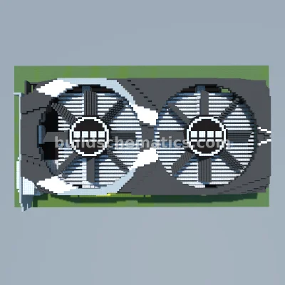 ASUS RX 580 DUAL OC Graphics Card — view 3