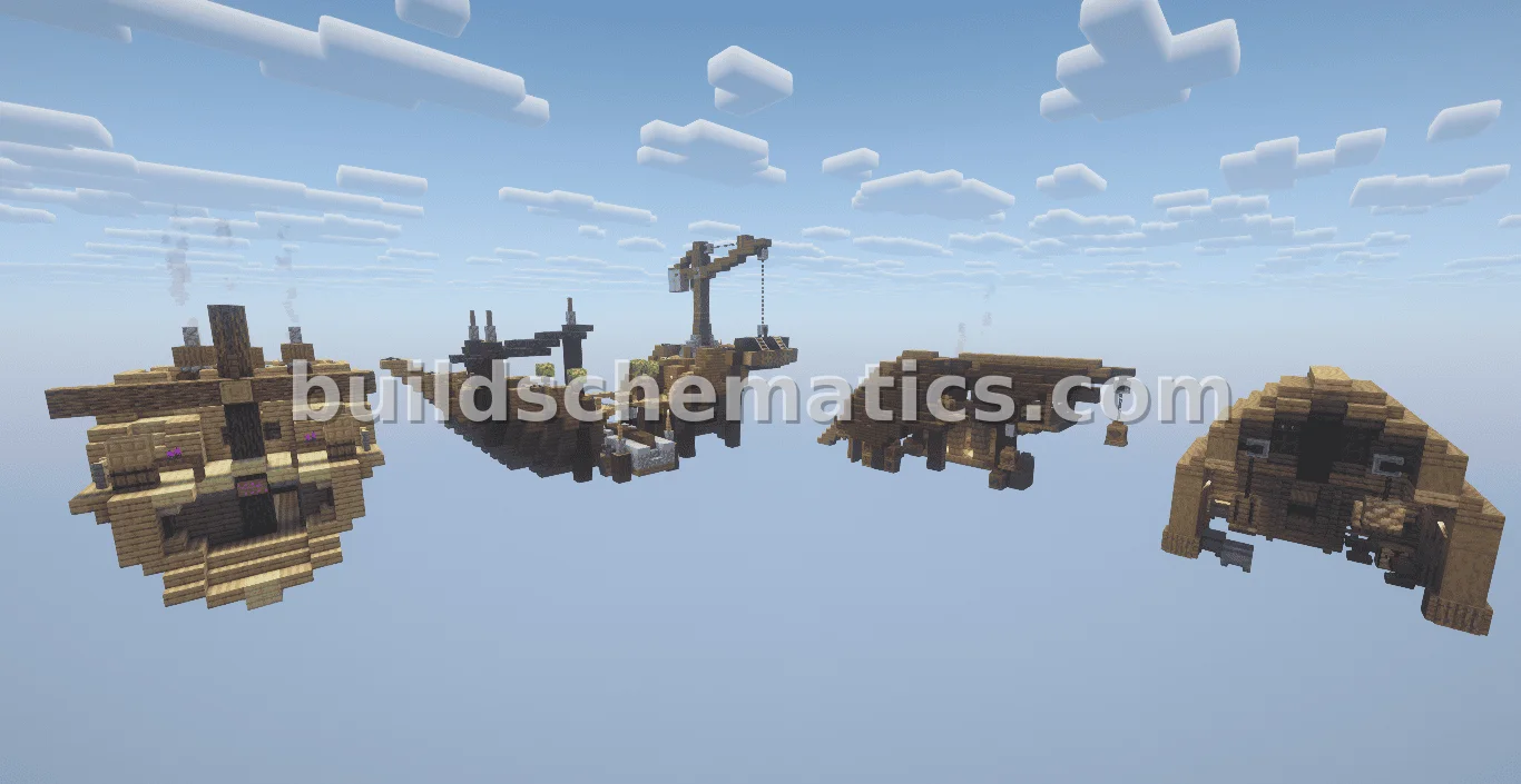 Shipwreck Shops and Decorations