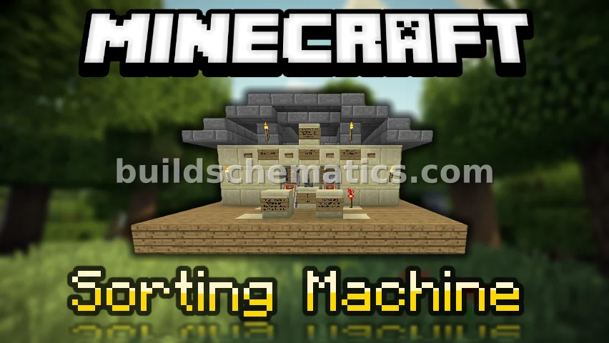 Small Redstone Item Sorter