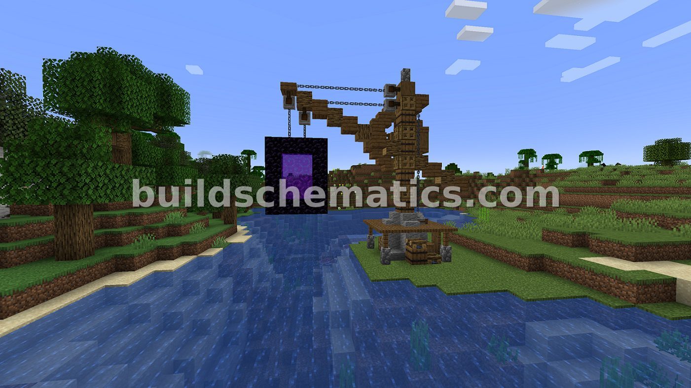 Medieval Nether Portal Structure