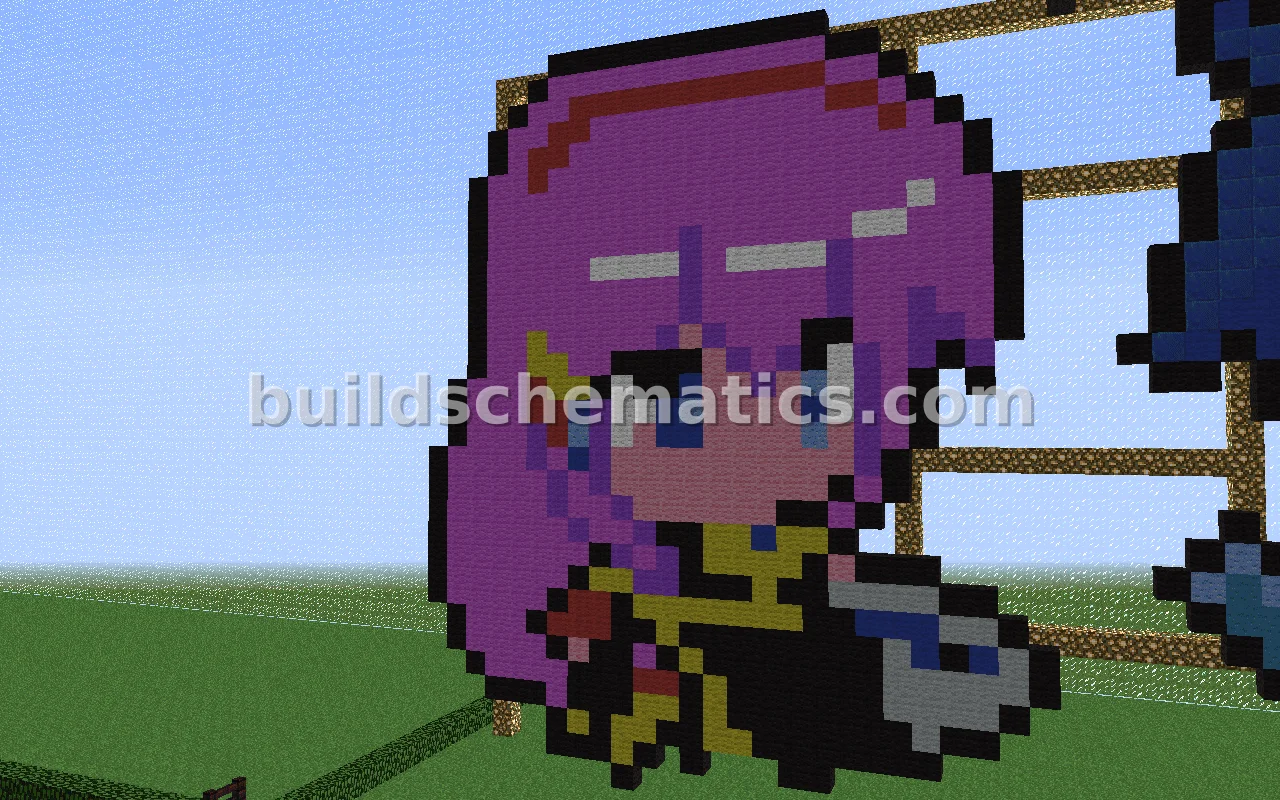 Chibi Vocaloid Pixel Art