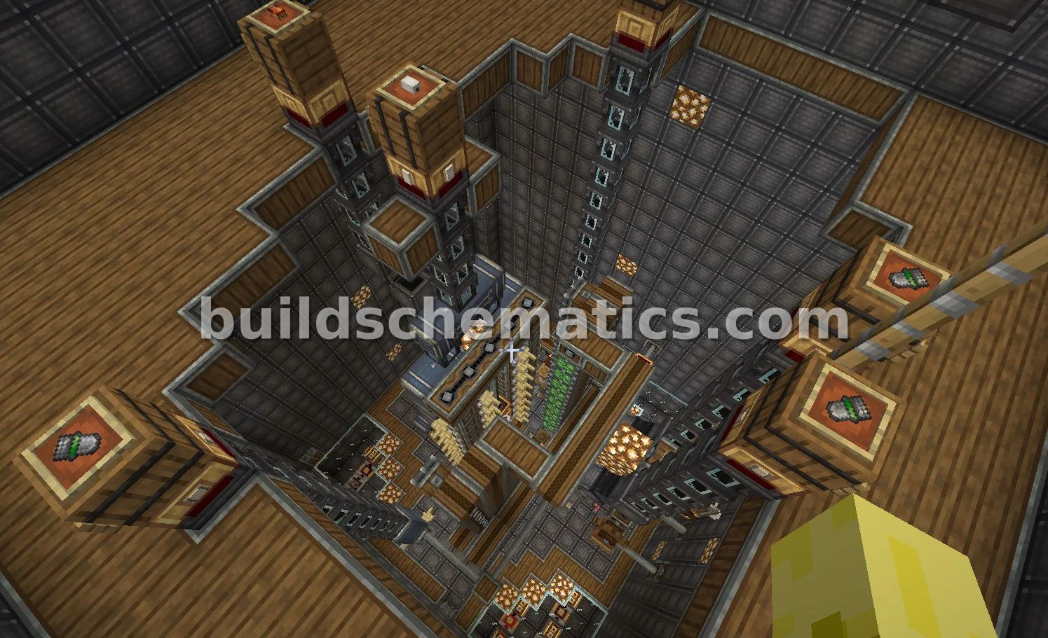 Industrial Cannons with Hidden Elevator — view 3