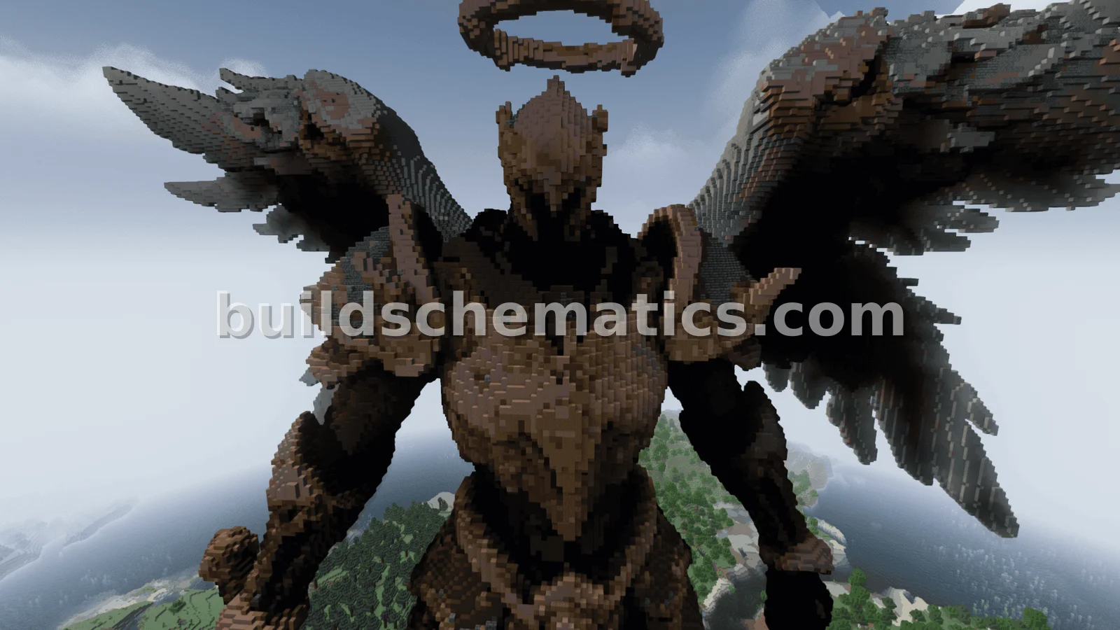 Corrupted Angel Statue — view 3