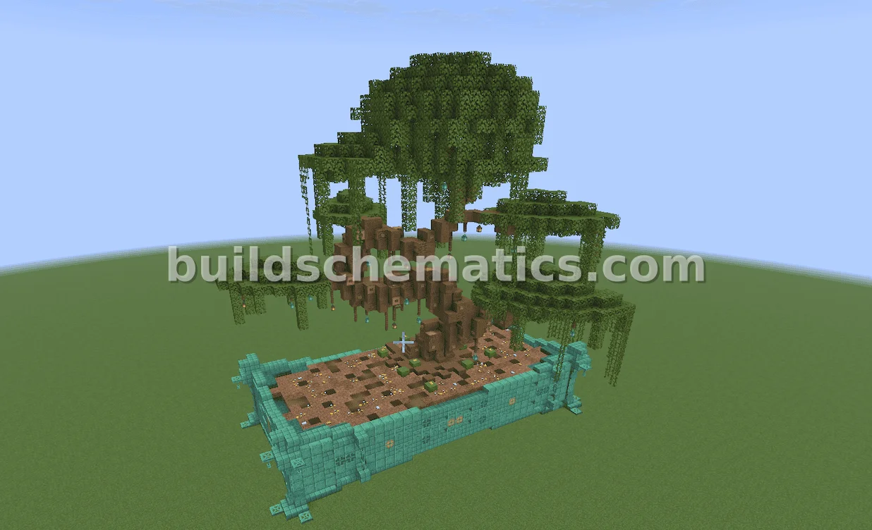 Jade Vase Bonsai Tree Decoration — view 3