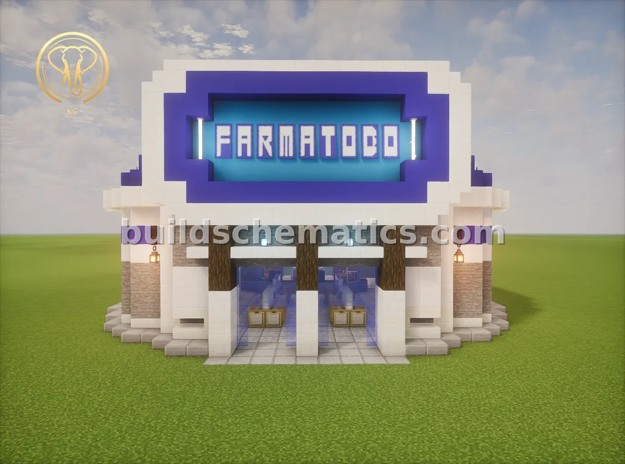 Tiny Farmatodo Small Minecraft Build