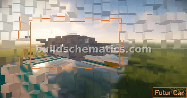 Futuristic Flying Car — view 3