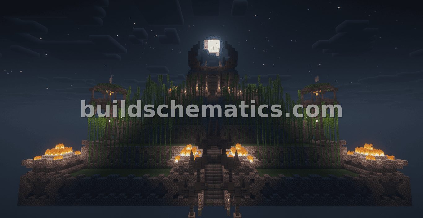 Ancient Jungle Temple Ruins