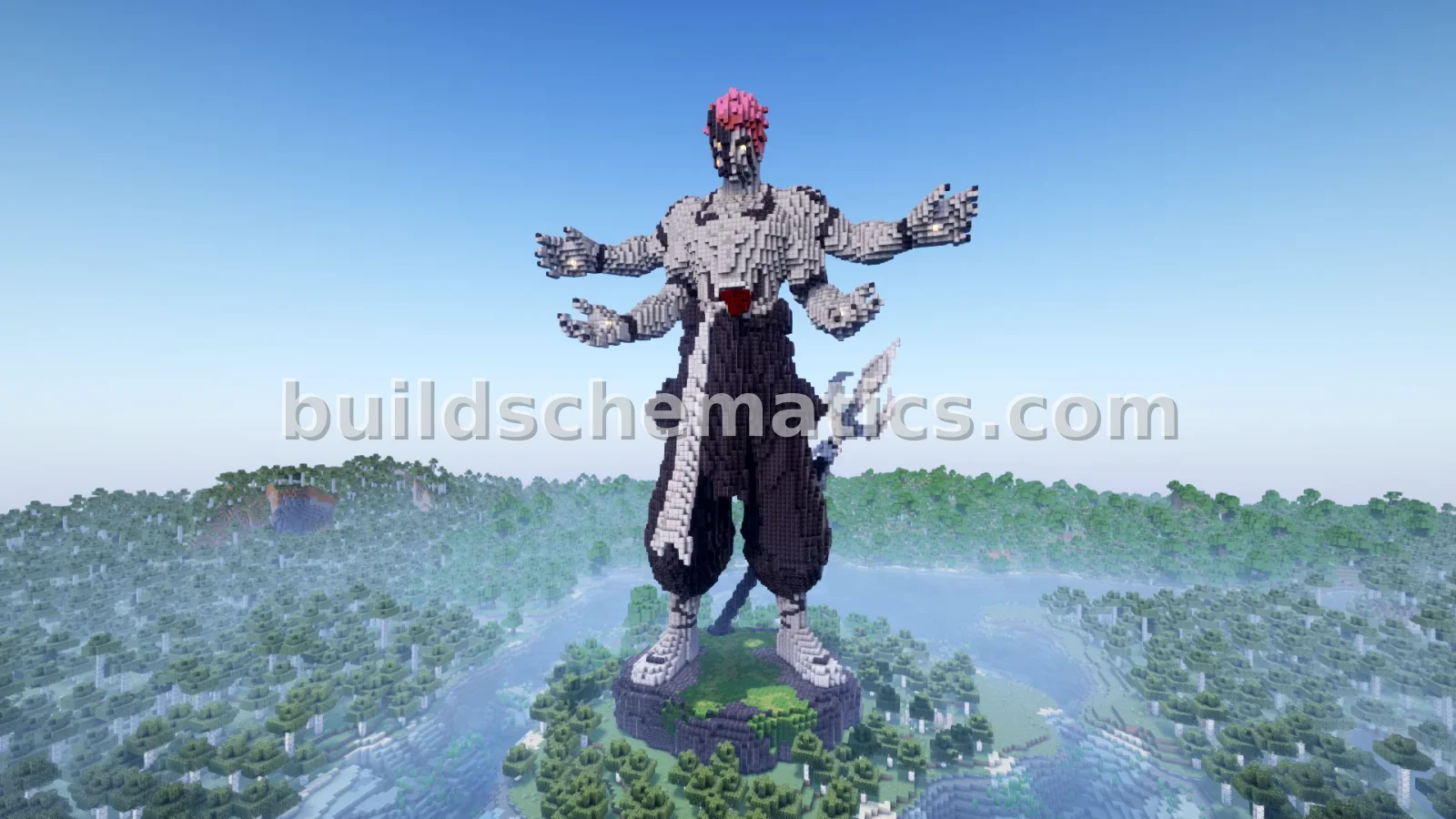 Jujutsu Kaisen Sukuna True Form Statue — view 3