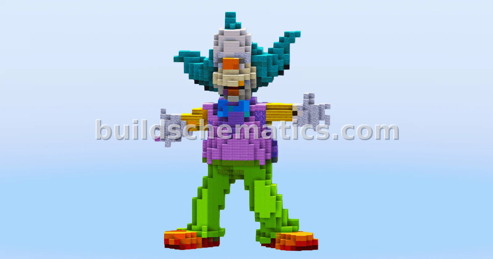 Krusty the Clown from the Simpsons