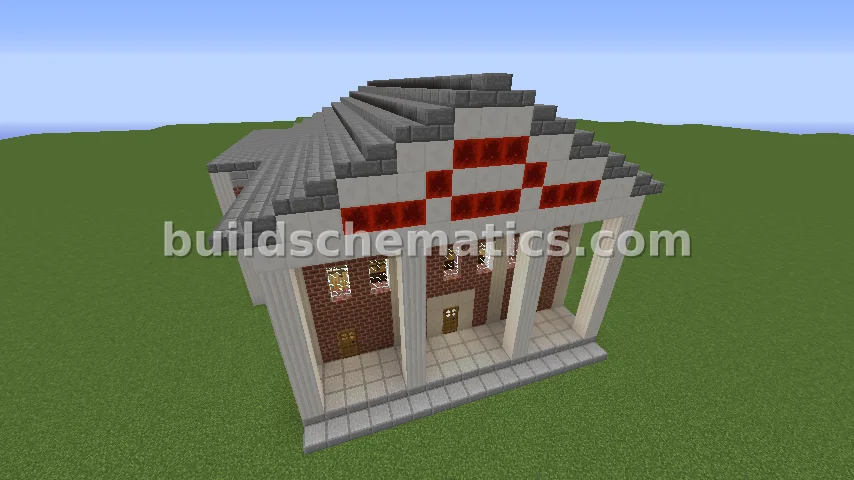 Classical Brick Courthouse — view 2