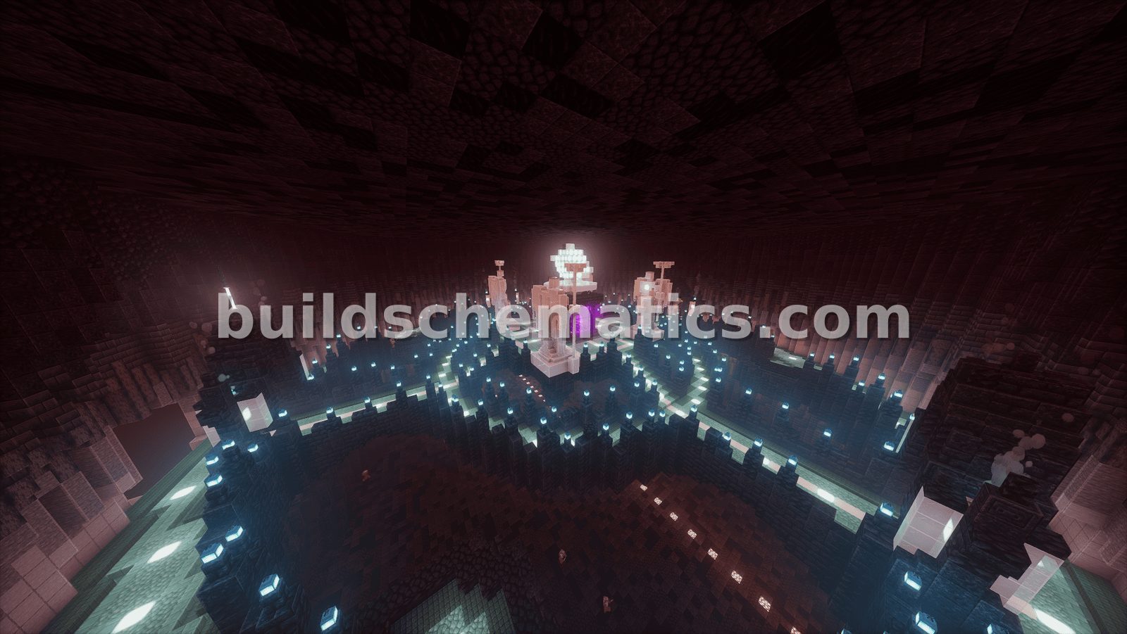 Gothic Nether Hub Transportation System