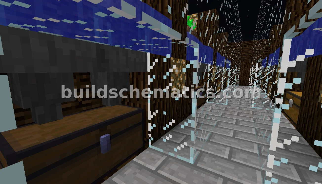 Automated Redstone Farm Structure — view 3