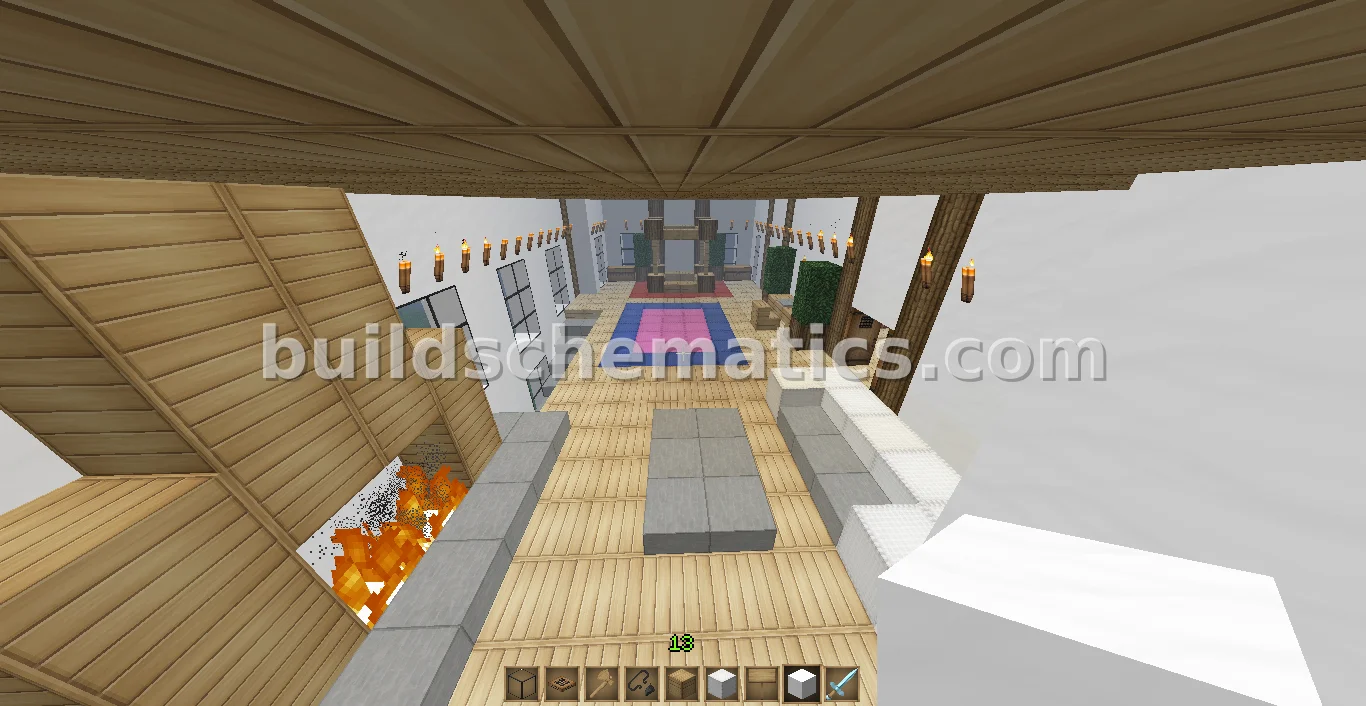 Spacious Snow Mansion House — view 2