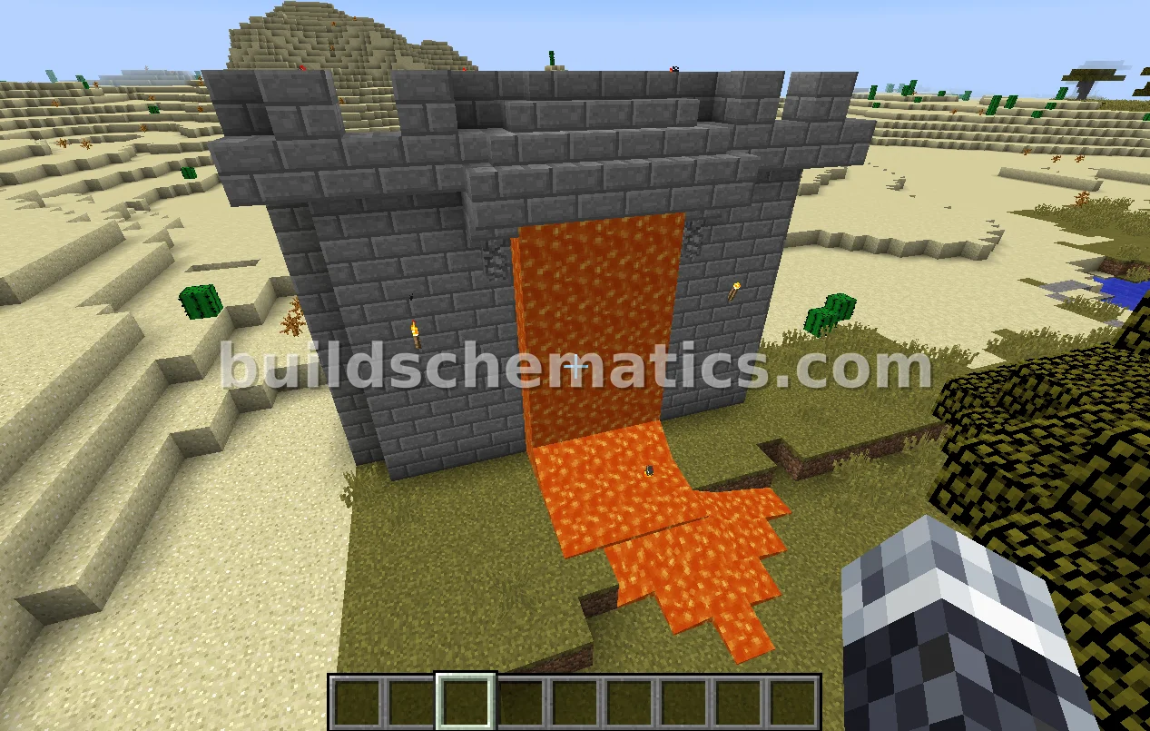 Castle Gatehouse With Working Drawbridge — view 3