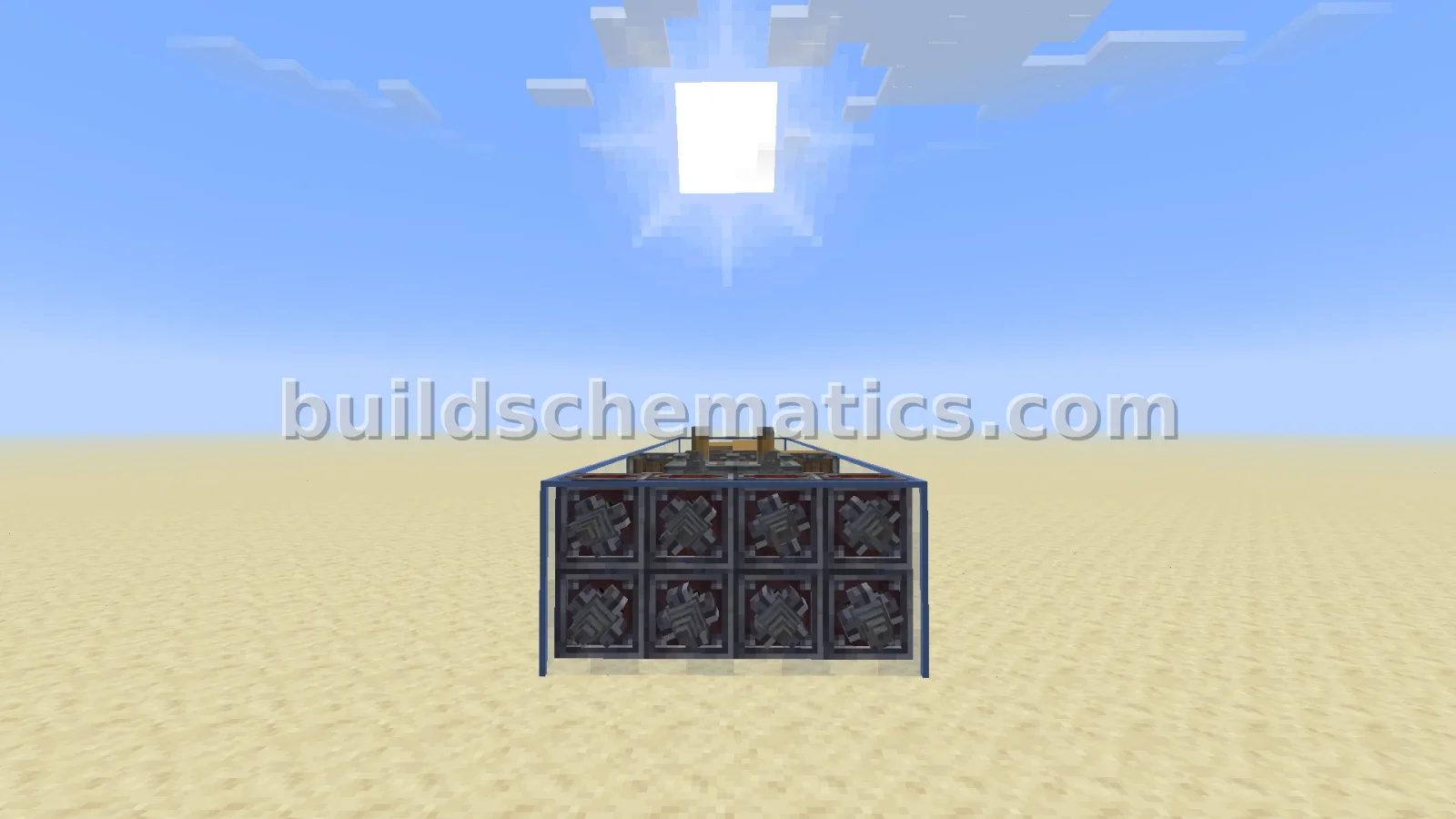Self-Sufficient Redstone Drill Miner — view 2
