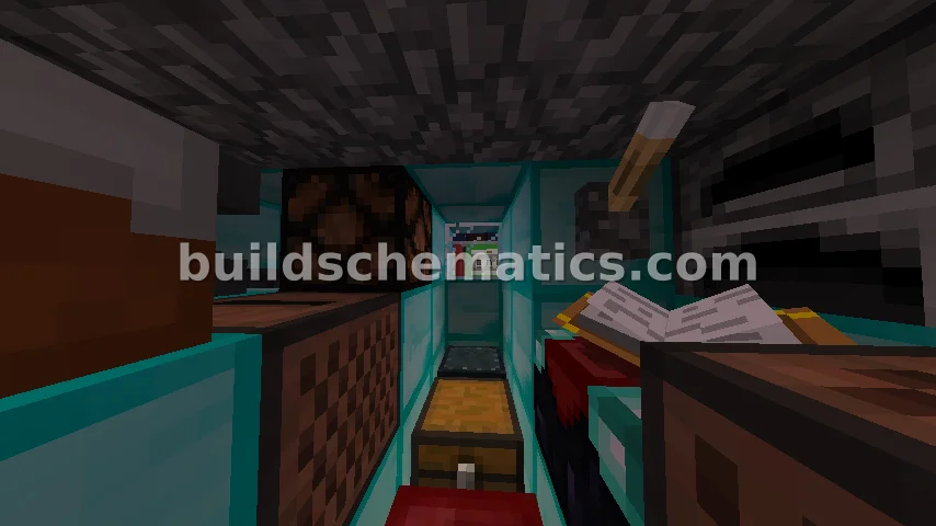 Compact Redstone House with Integrated Features — view 3