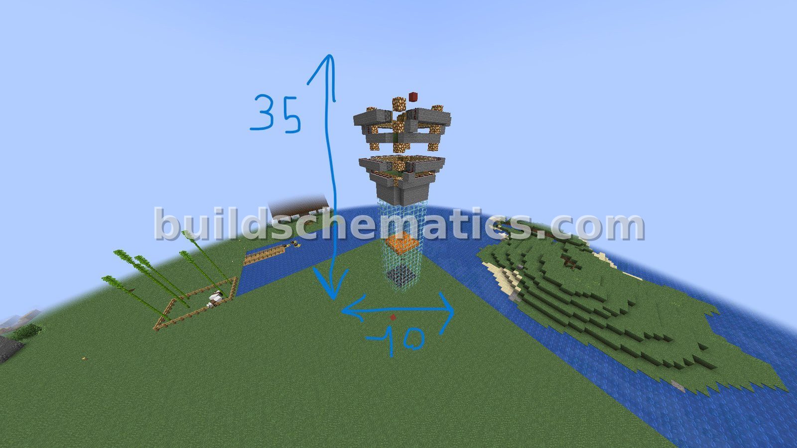 Redstone Cow Farm with Spawners