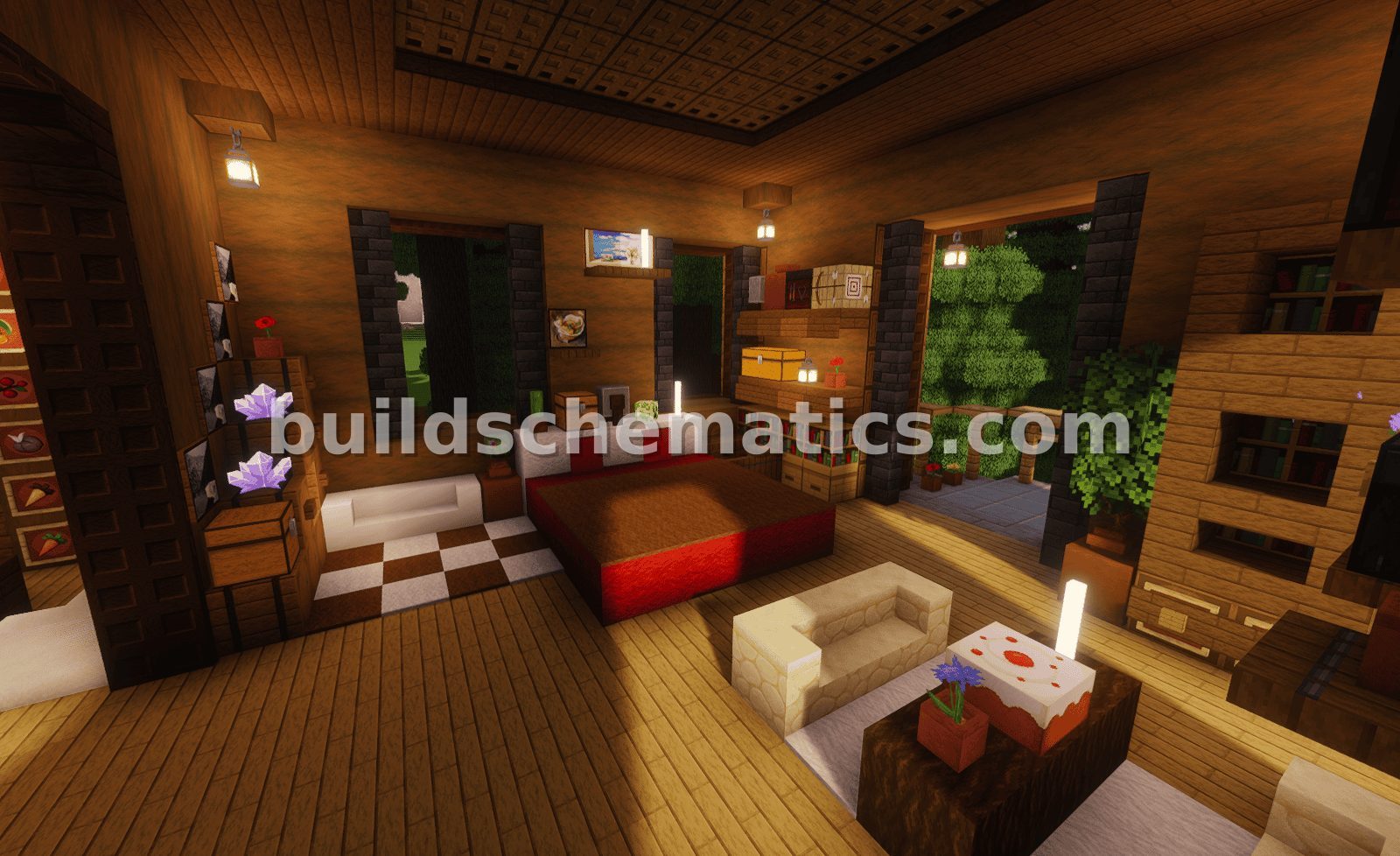Modern Forest Mansion Survival Mega Base — view 4