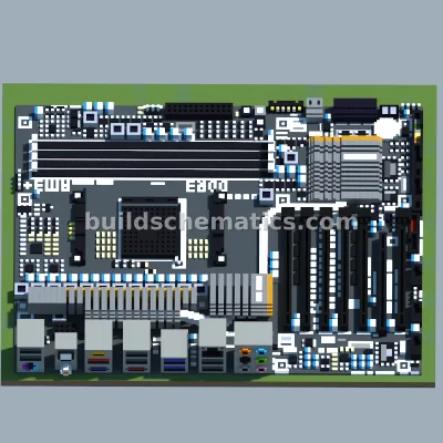 Gigabyte AMD Motherboard Pixel Art — view 3