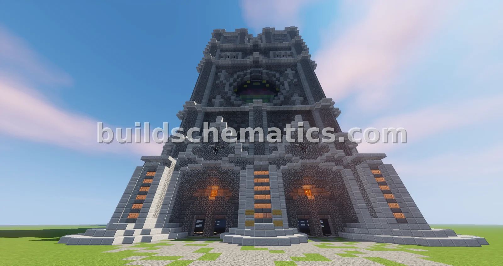 Medieval Cathedral Exterior — view 3
