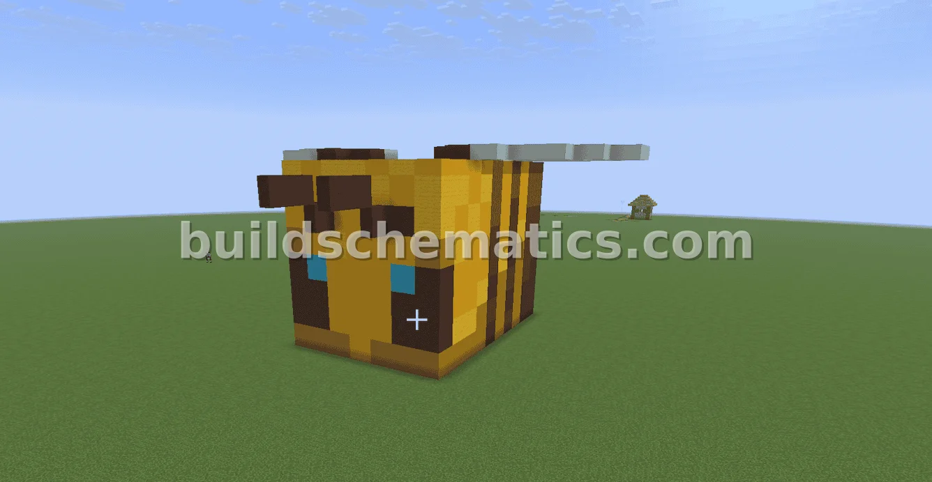 Minecraft Bee Pixel Art