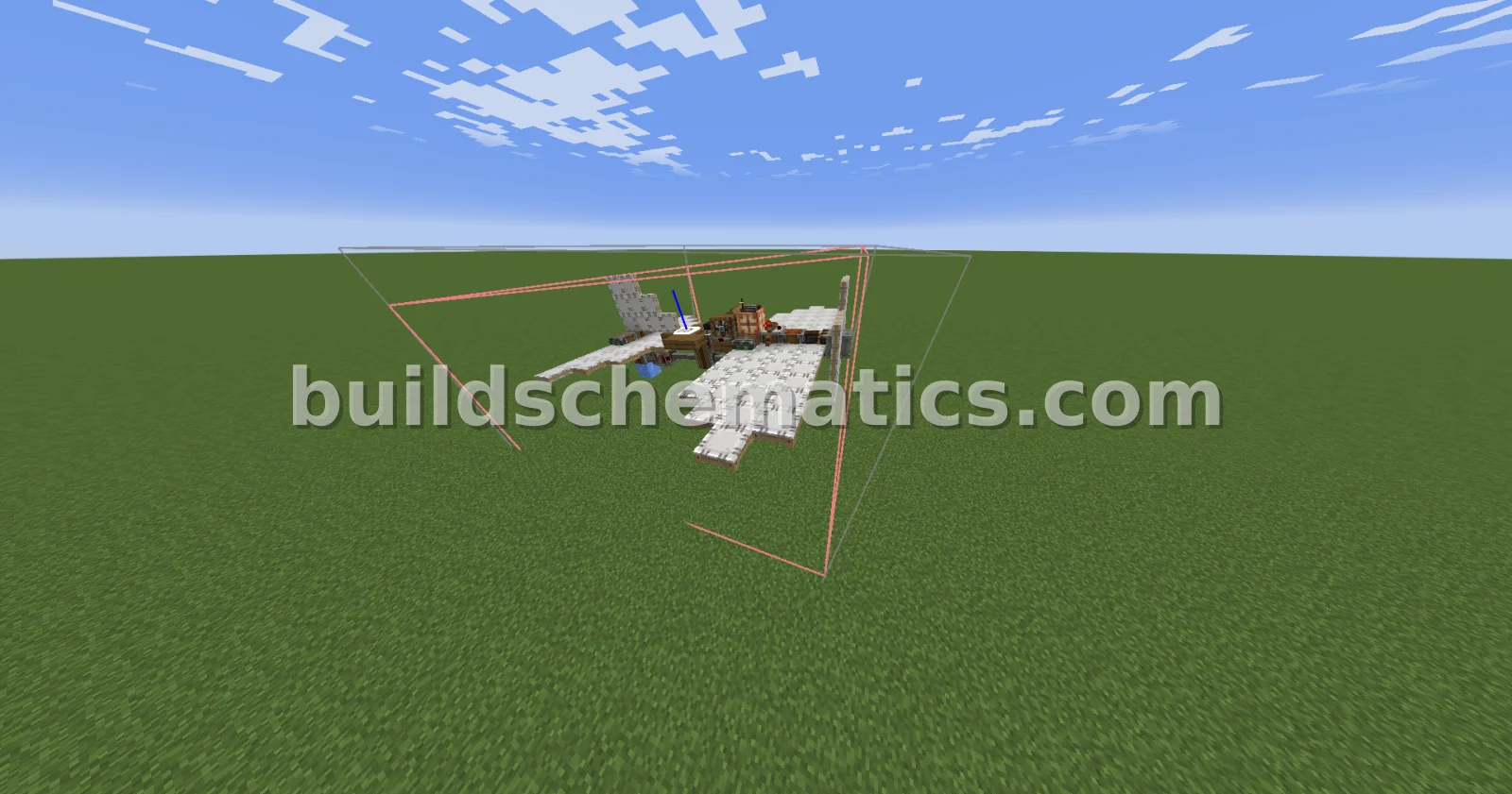 Basic Self-Stabilizing Airplane Schematic