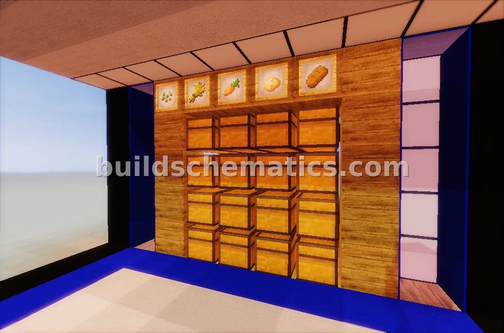 Small Wheat Farm with Rail Filtration — view 2