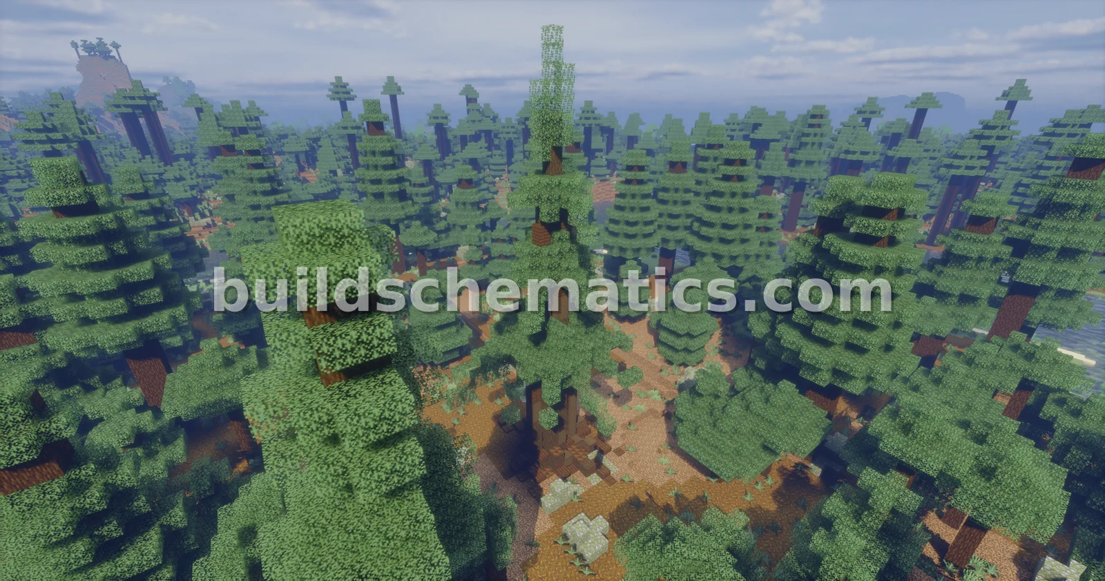 Exterior Decorative Pine Model — view 3