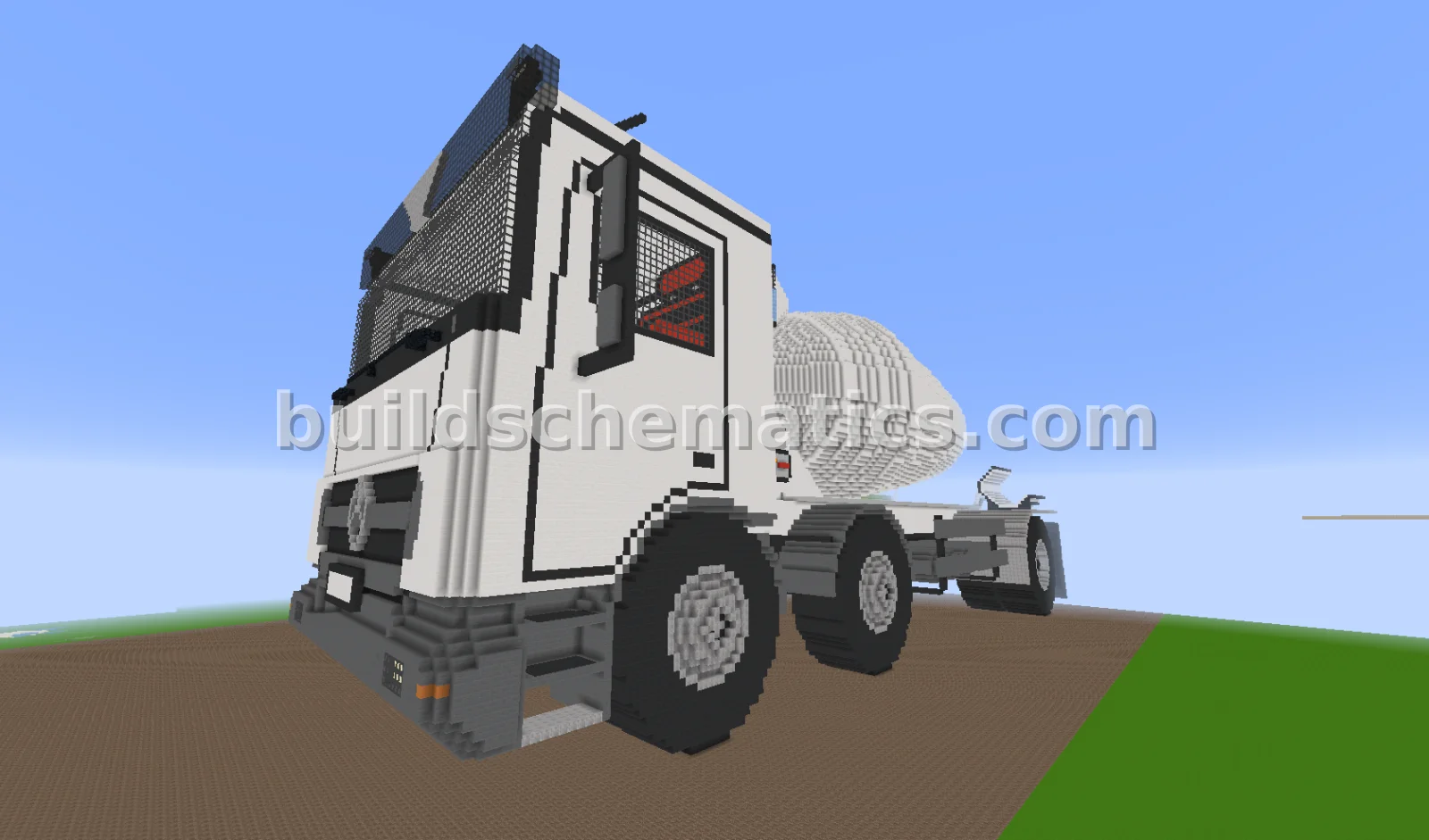 Concrete Mixer Large Build — view 3