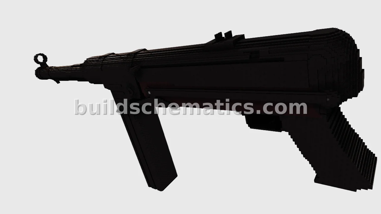 WWII MP40 Submachine Gun Replica — view 3