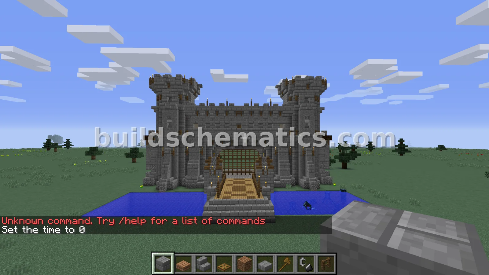 Medieval Castle Gatehouse Entrance