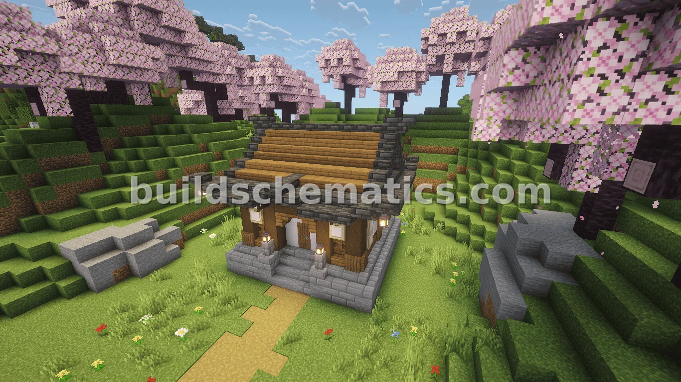 Simple Japanese Cottage House — view 3