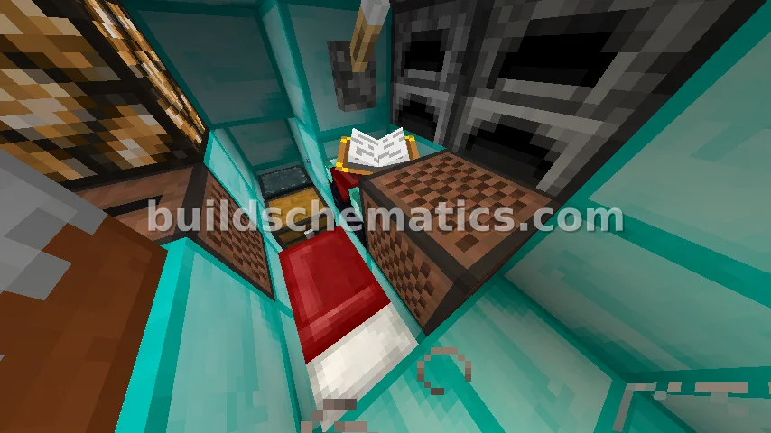 Compact Redstone House with Integrated Features — view 4