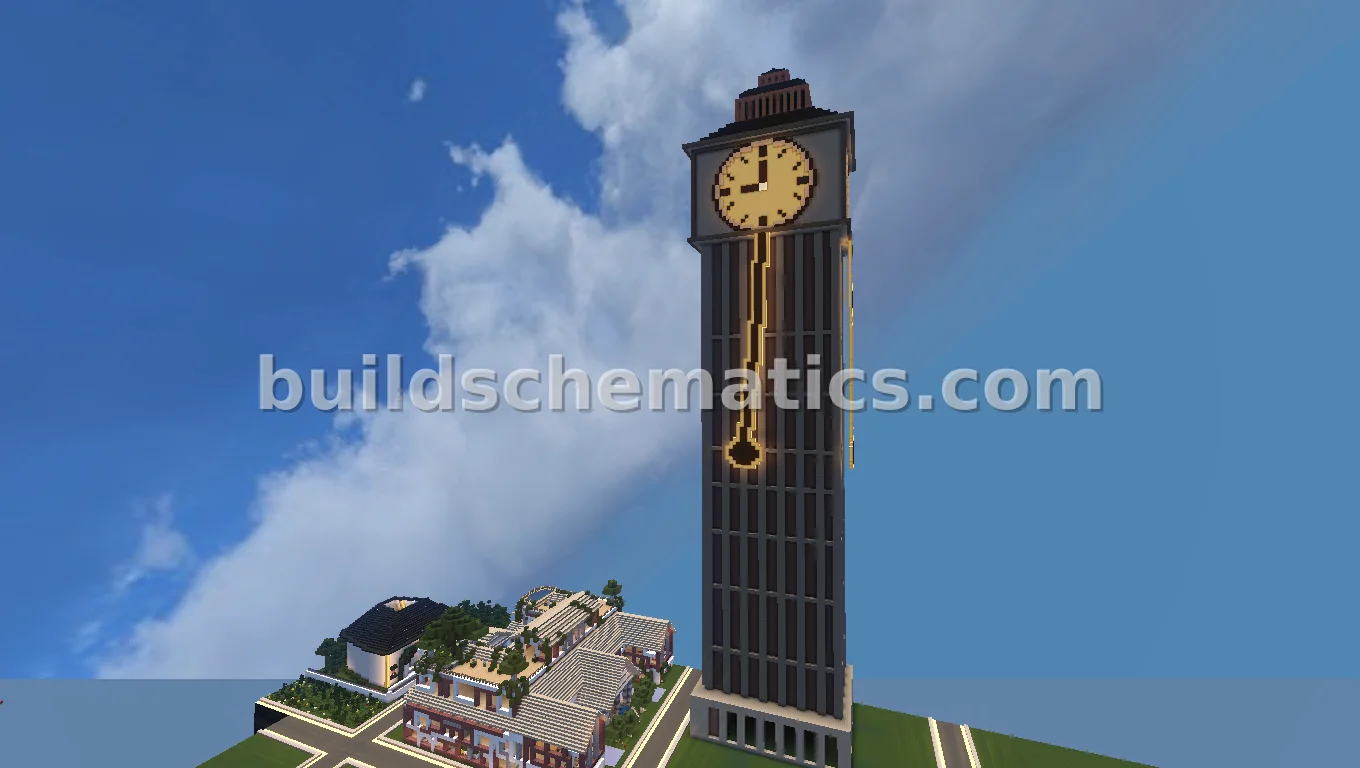 Sky Clock Tower Structure — view 3