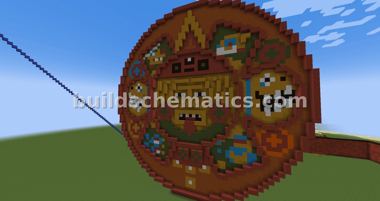 Aztec Calendar Structure